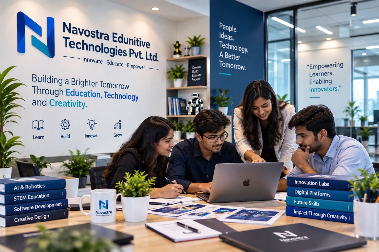 Navostra education and technology ecosystem
