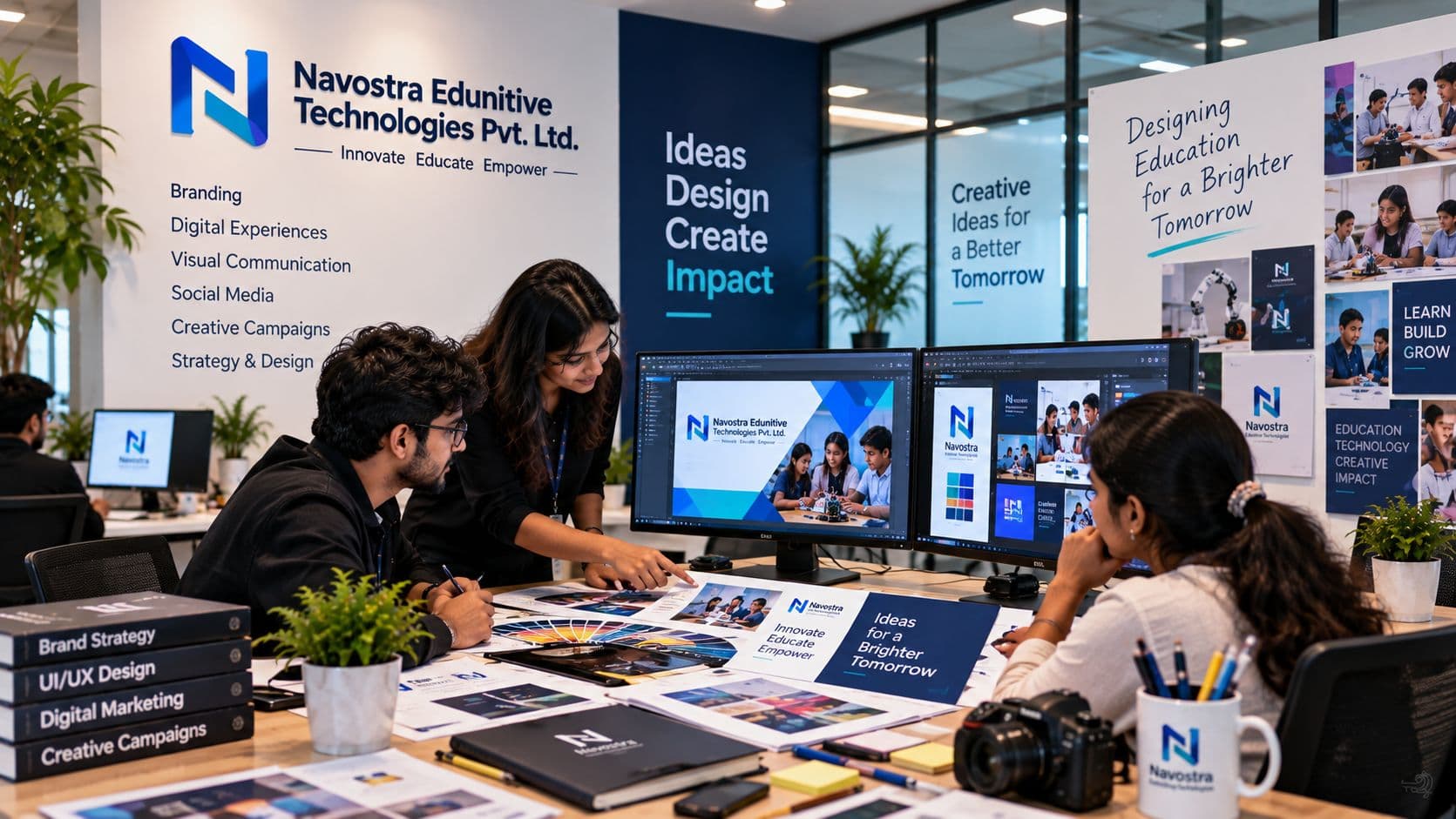 Navostra creative and digital project