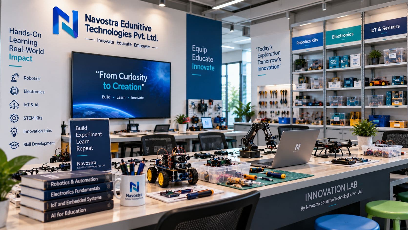 Navostra innovation lab equipment