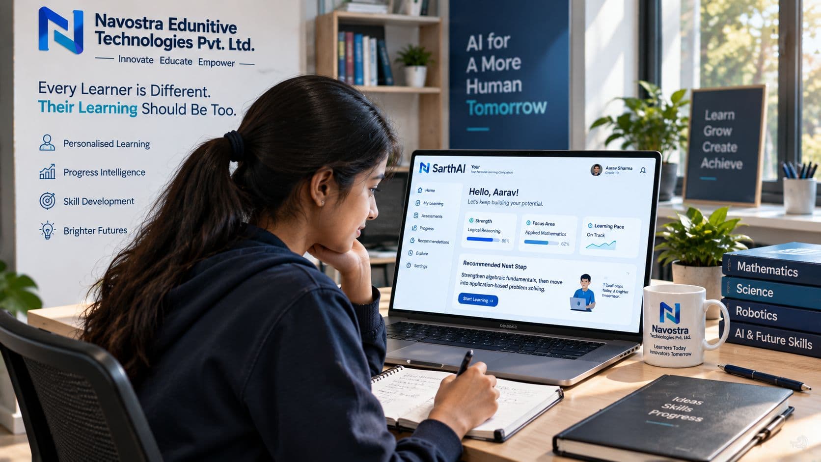 Navostra SarthAI personalised learning
