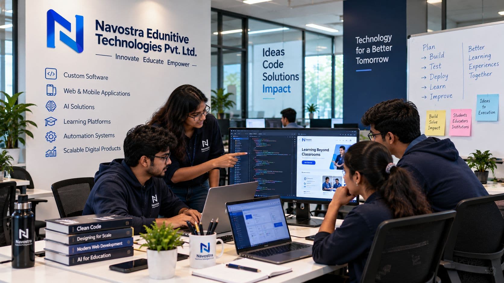 Navostra software development environment